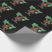 Yee Claw Retro Kreeftboog Kustcocktail Cadeaupapier (Hoek)