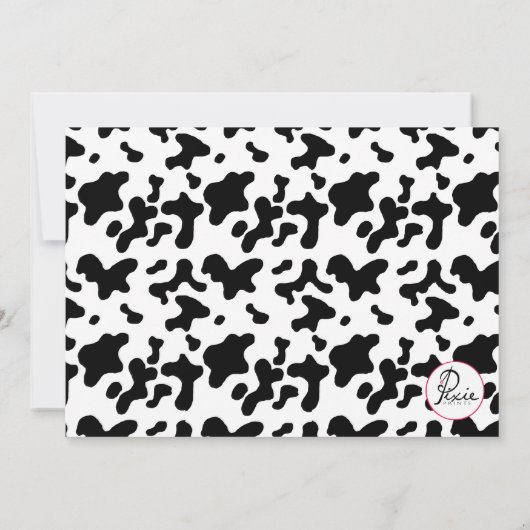 Yee-Ha Boerderij Uitnodiging (Achterkant)