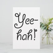 Yee-hah! Briefpapier (Staand voorkant)