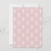 Yee Haw Blush Pink Disco Cowgirl Rodeo Verjaardag Kaart (Achterkant)