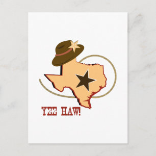 Yee Haw! Briefkaart