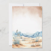 Yee haw Cowboy Rodeo Wild West Ranch 5e verjaardag Kaart (Achterkant)