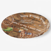 Yee Haw Cowboy Rodeo Zadelen Up Paper Bord (Gekanteld)