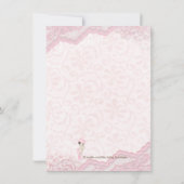 Yee Haw Cowgirl Baby shower Kaart (Achterkant)