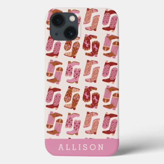 Yee Haw Cowgirl Boots Case-Mate iPhone Case (Achterkant)