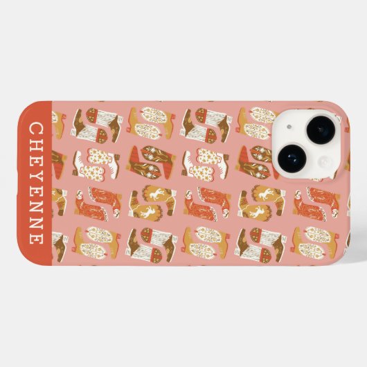 Yee Haw Cowgirl Boots Case-Mate iPhone Case (Achterkant (horizontaal))