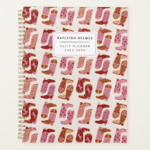 Yee Haw Cowgirl Soft Hoesje Planner