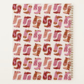 Yee Haw Cowgirl Soft Hoesje Planner (Achterkant)