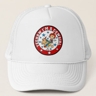Yee Haw Cowgirl T-shirts en Cadeaus Trucker Pet