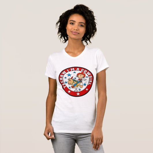Yee Haw Cowgirl Tshirts en Gifts (Voorkant volledig)