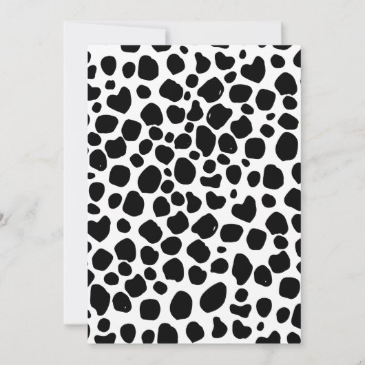 Yee Haw Disco Cowgirl Space Rodeo Kaart (Achterkant)