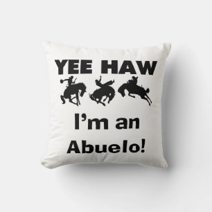 Yee Haw Ik ben een Abuelo T-shirts en geschenken Kussen