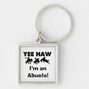 Yee Haw Ik ben een Abuelo T-shirts en geschenken Sleutelhanger