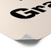 Yee Haw Ik ben een Grampa T-shirts en geschenken Poster (Hoek)