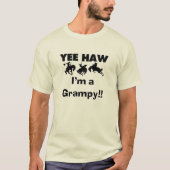 Yee Haw Ik ben een Grampy T-shirts en geschenken (Voorkant)