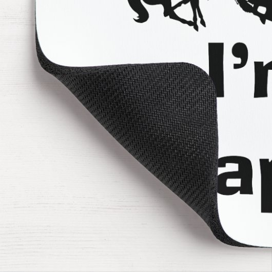 Yee Haw Ik ben een Papaw T-shirts en geschenken Muismat (Hoek)