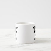 Yee Haw Ik ben een Papaw Tshirts en geschenken Espresso Kop (Voorkant)