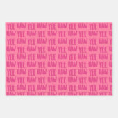 Yee Haw Inpakpapier, Country Glam Gift Wrap Inpakpapier Vel (Voorkant)