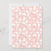 Yee Haw Peach Disco Cowgirl Rodeo Verjaardag Kaart (Achterkant)