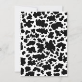 Yee Haw Pink Cowgirl Disco Rodeo 30e verjaardag Kaart (Achterkant)