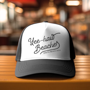 Yee-haw Stranden Custom Matching Lente pauze Trucker Pet