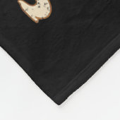 Yee Haw Summerween Cowboy Skeleton Western Hallowe Fleece Deken (Hoek)