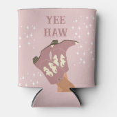 Yee Haw Western Rodeo Cowboy Boots Blush Roze Blikjeskoeler (Voorkant)