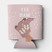 Yee Haw Western Rodeo Cowboy Boots Blush Roze Blikjeskoeler (Achterkant)