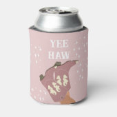 Yee Haw Western Rodeo Cowboy Boots Blush Roze Blikjeskoeler (Blikje Achterkant)