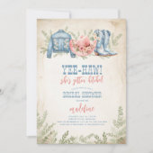 Yee-Haw, ze krijgt een verloofde Kaart (Voorkant)