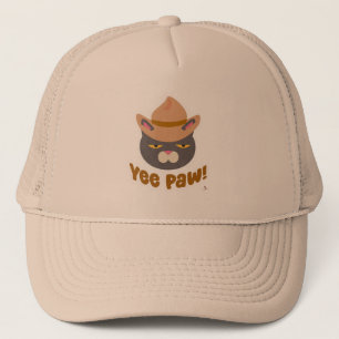 Yee Paw Leuke Cowboy Hoed Landelijk Plezier Kunst Trucker Pet