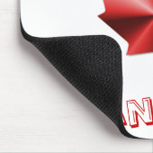 Yeeah Canada Flag Maple Leaf Mousepad Muismat (Hoek)