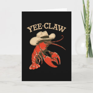 Yeeclaw Western Cowboy Rivierkreeft Koken Zomer Ze Kaart