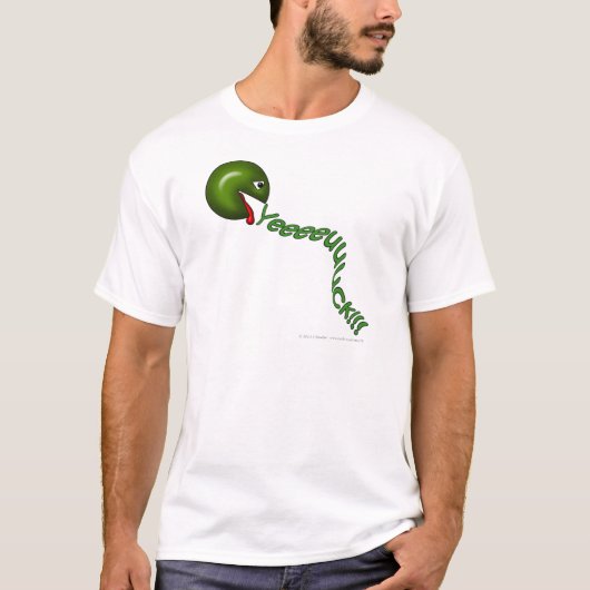 Yeeeeeuuuck!!! T-shirt (Voorkant)