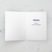 Yeeha! Westerse Laarzen Viering All Occasion Kaart (Binnen)
