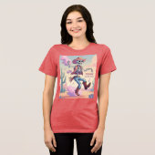 Yeehaw Bone Dust – Kickin’ Up Fun in the Desert! Tri-Blend Shirt (Voorkant volledig)