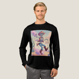 Yeehaw Bottenstof – Pret maken in de woestijn! Tri-Blend Shirt