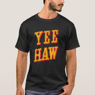 Yeehaw Country Music Western Draag Cute Cowgirl Wo T-shirt