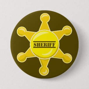 Yeehaw Cowboy Westerne Birthday Party Ronde Button 7,6 Cm