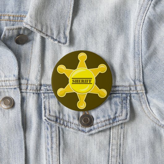 Yeehaw Cowboy Westerne Birthday Party Ronde Button 7,6 Cm (In situ)