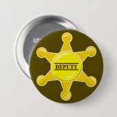 Yeehaw Cowboy Westerne Birthday Party Ronde Button 7,6 Cm (Voorkant /achterkant)