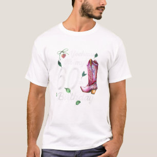 Yeehaw Het Is Mijn 60e Verjaardag 60 Jaar Oude Cad T-shirt
