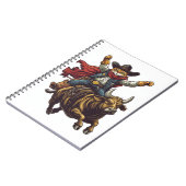 Yeehaw Kat - Wild West Cat Cowboy Rodeo Notitieboek (Linkerzijde)