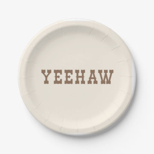 Yeehaw mijn eerste Rodeo verjaardagsfeestje Bord N