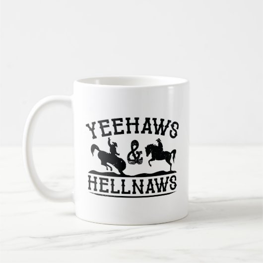 Yeehaws en Hellnaws Koffiemok (Links)
