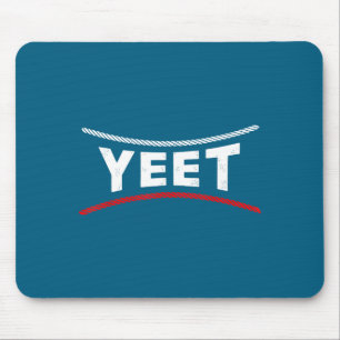 Yeet Grappige Uitspraak Meme Slang Mannen Jongens Muismat