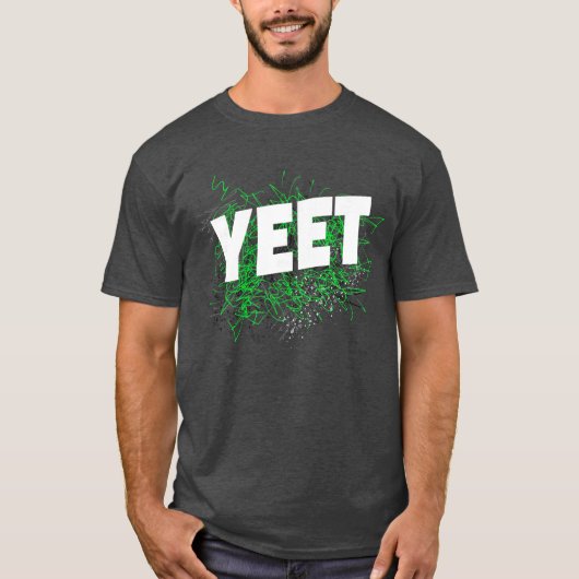 Yeet Meme Funny Gift for Boys Meme Lovers Gift vin T-shirt (Voorkant)