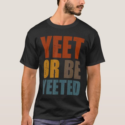 Yeet of word Yeet Gaming Trendy Meme GaySa T-shirt (Voorkant)