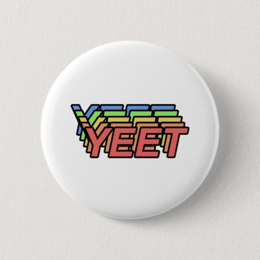 YEET RONDE BUTTON 5,7 CM (Voorkant)