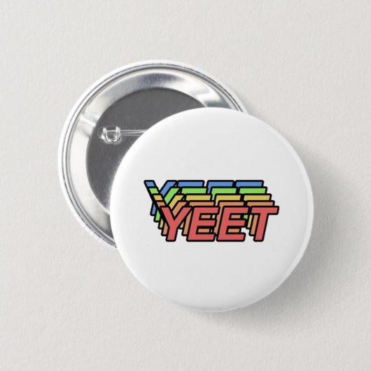 YEET RONDE BUTTON 5,7 CM (Voorkant /achterkant)